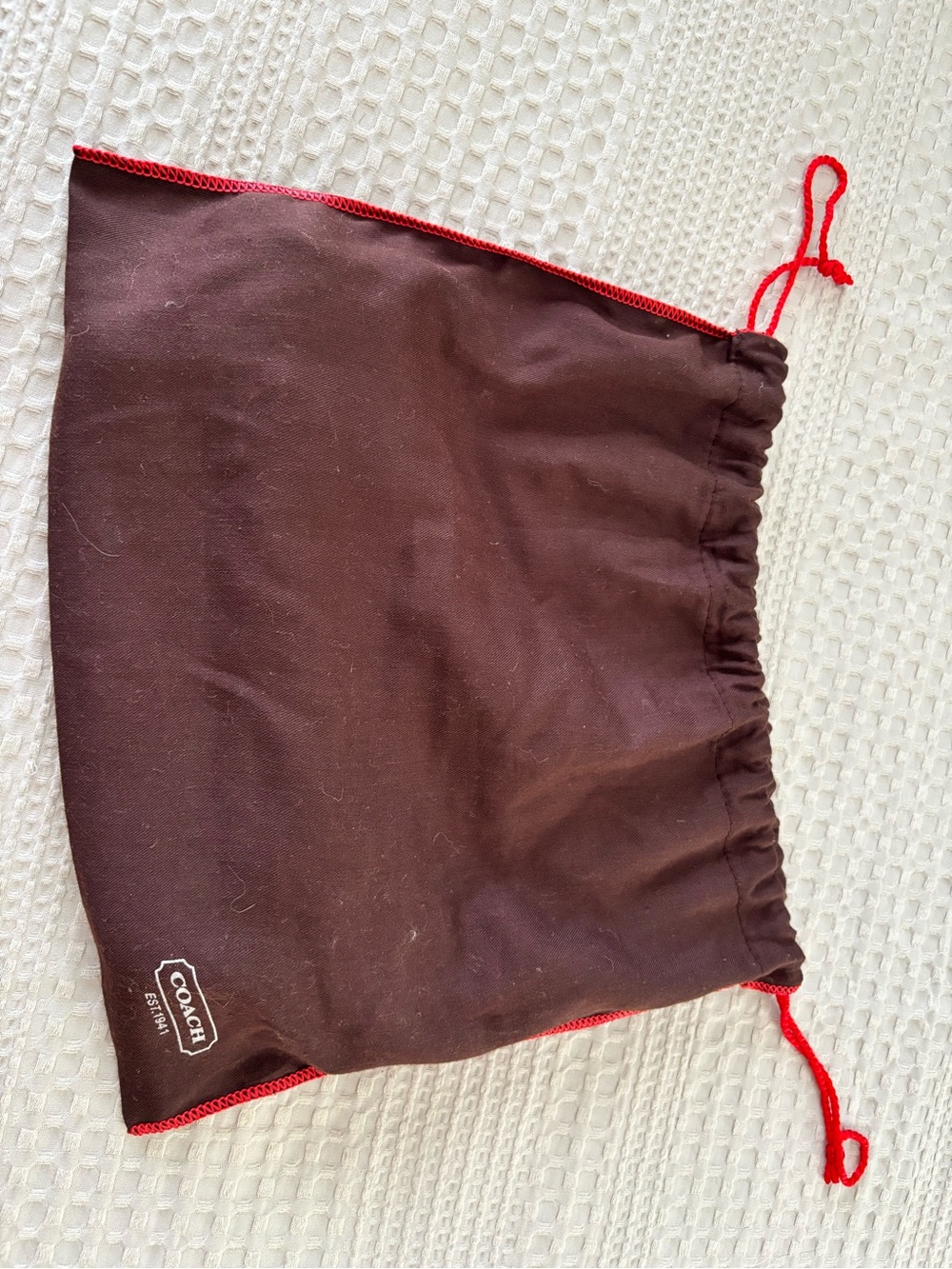Leather Shoulder Bag - Brown with Silver Hardware - Picture 2 of 4